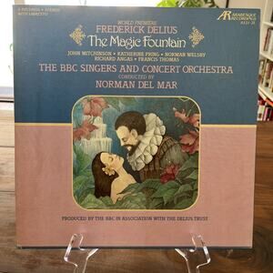 Frederick Delius The Magic Fountain 2xVinyl LP Box Set 1980 BBC Arabesque 81212L